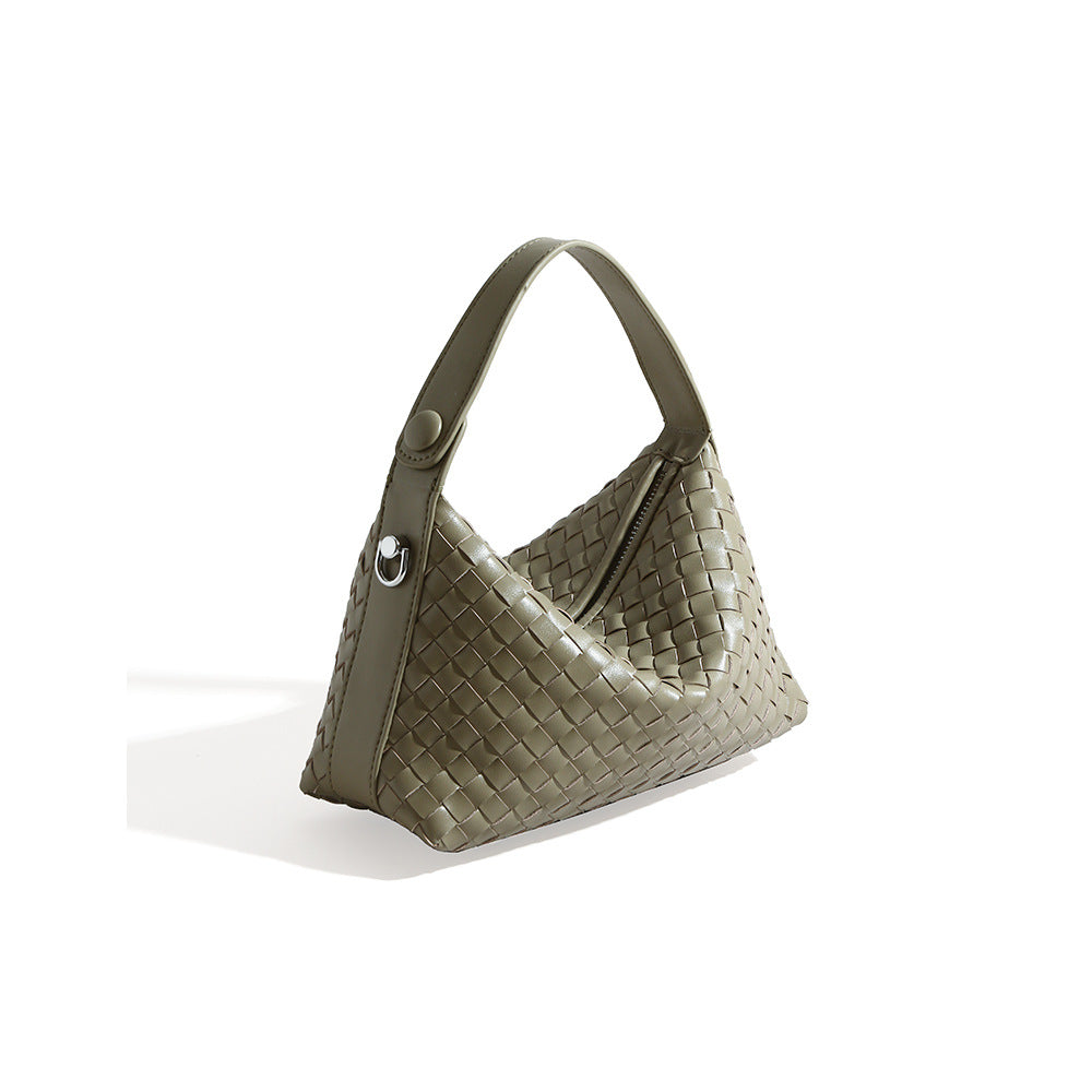 Women's Genuine Leather Dumpling Portable First Layer Handbags