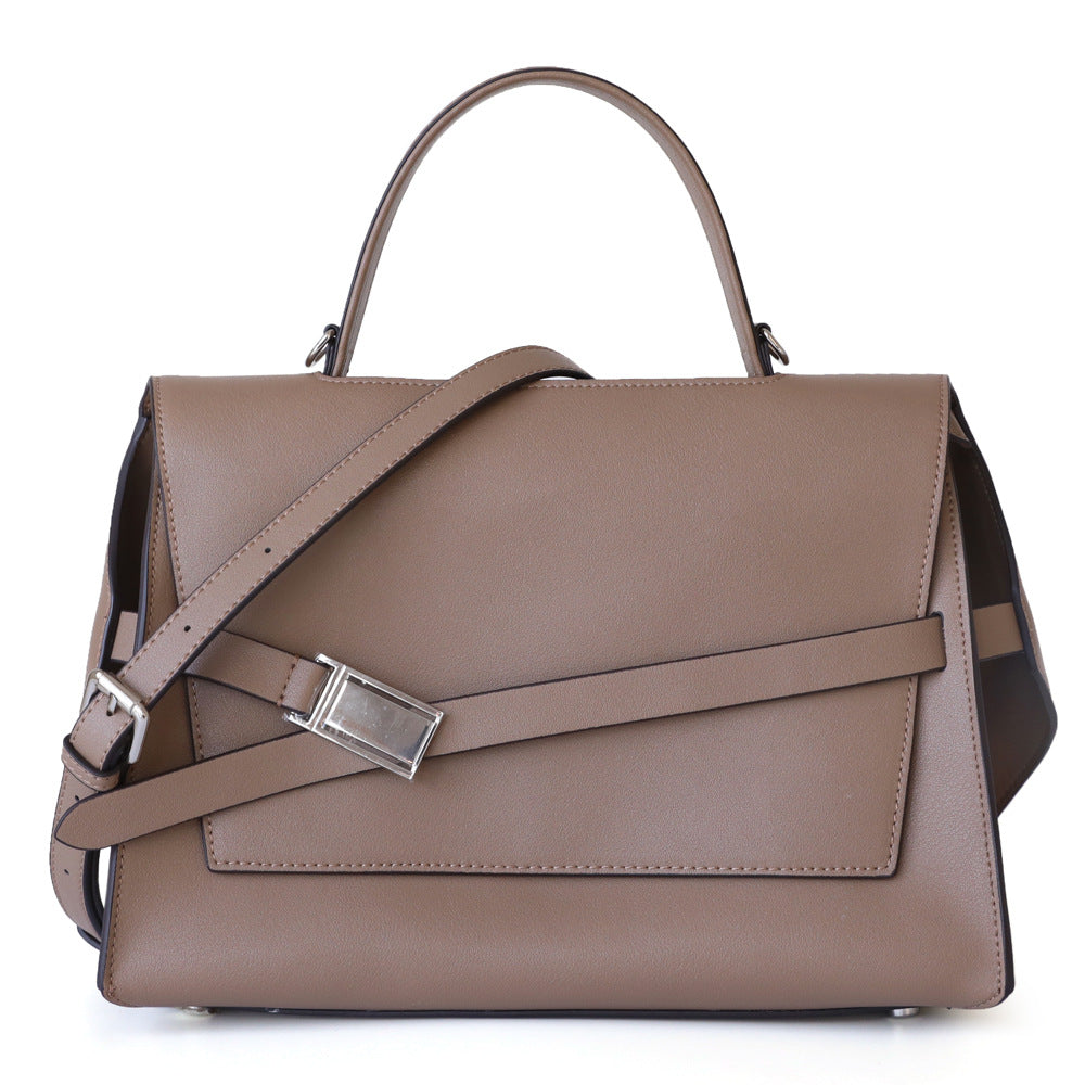 Women's High-grade Large Capacity Commuter Leather Handbags
