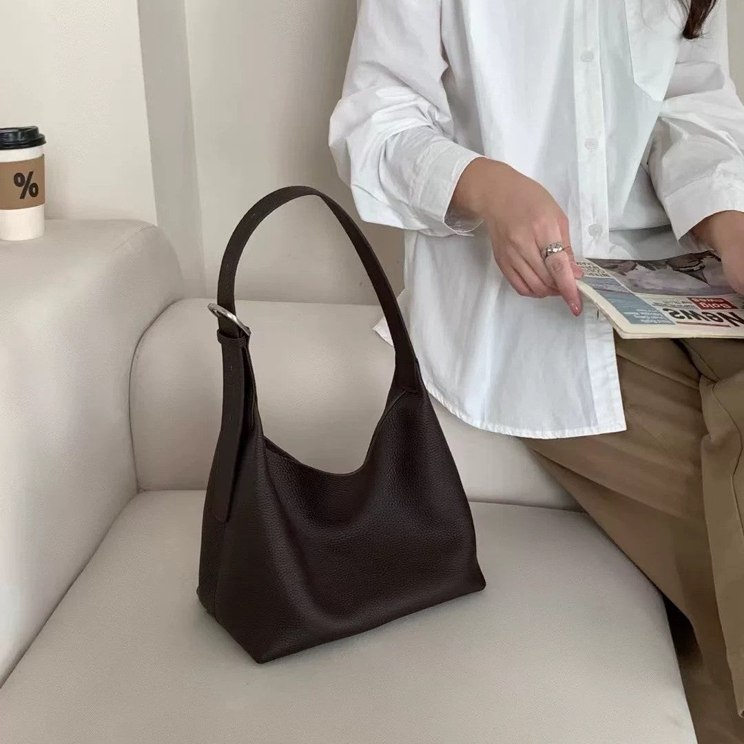 Women's Layer Cowhide Autumn Vintage Genuine Leather Bags