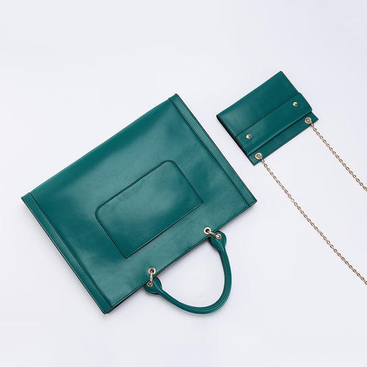 Women's Professional Fashion Business Commuter Computer File Handbags