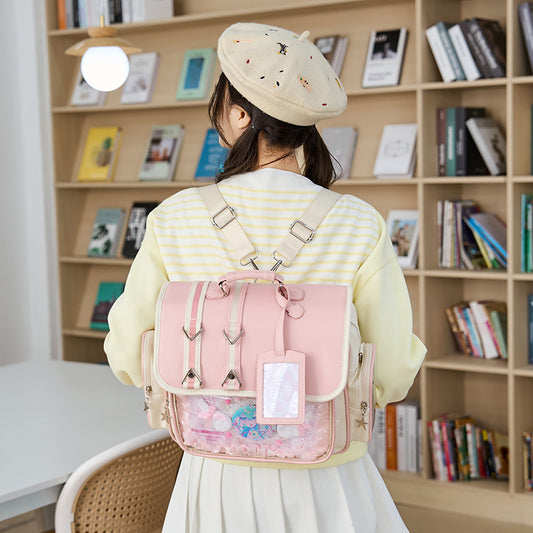 College Pain Layer Commuter Large Capacity Bar Backpacks