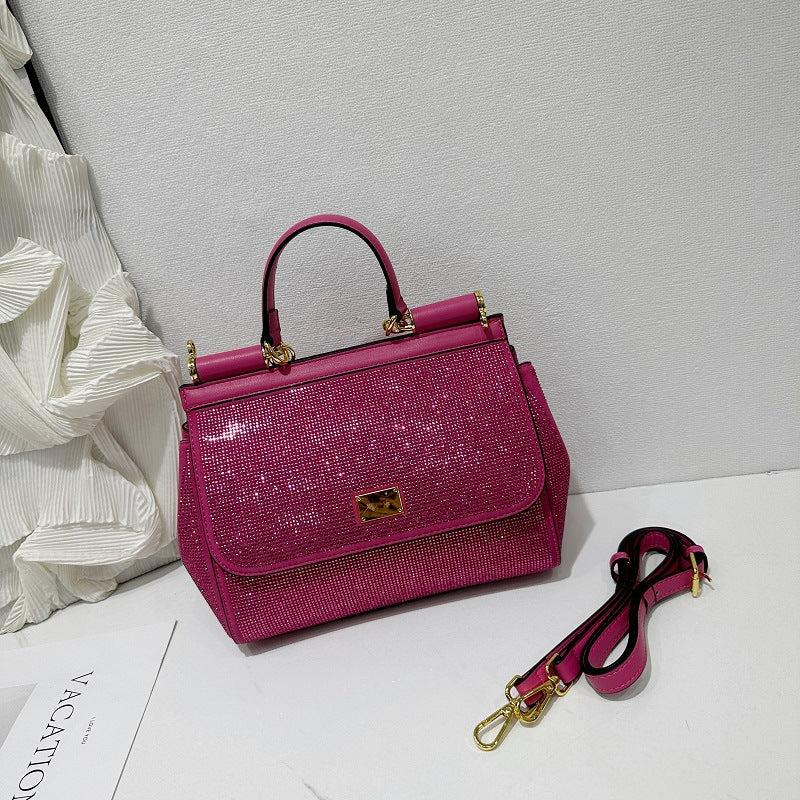 Classy Comfortable Rhinestone Chic Trendy Rose Bags