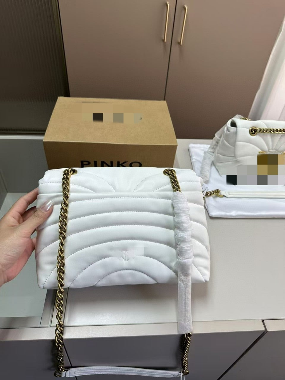 Women's Chain Swallow Wine God Leather Shoulder Bags