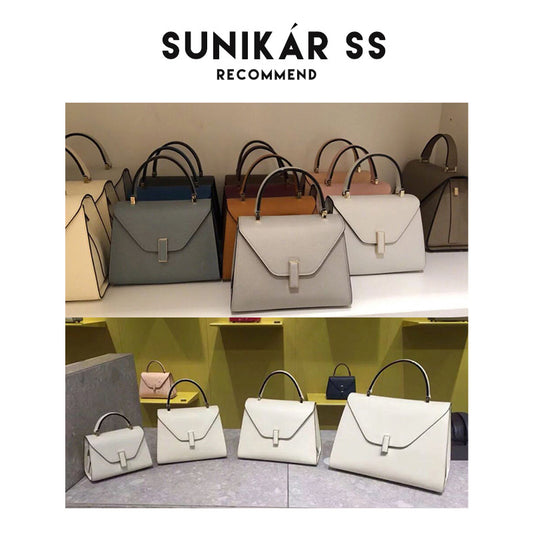 Women's Genuine Leather White Cowhide Kelly Callie Shoulder Bags