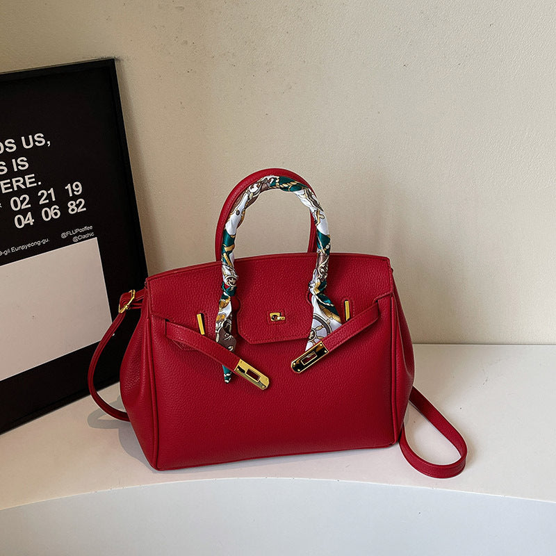 Comfortable Women's Large Capacity Fashionable High-grade Handbags