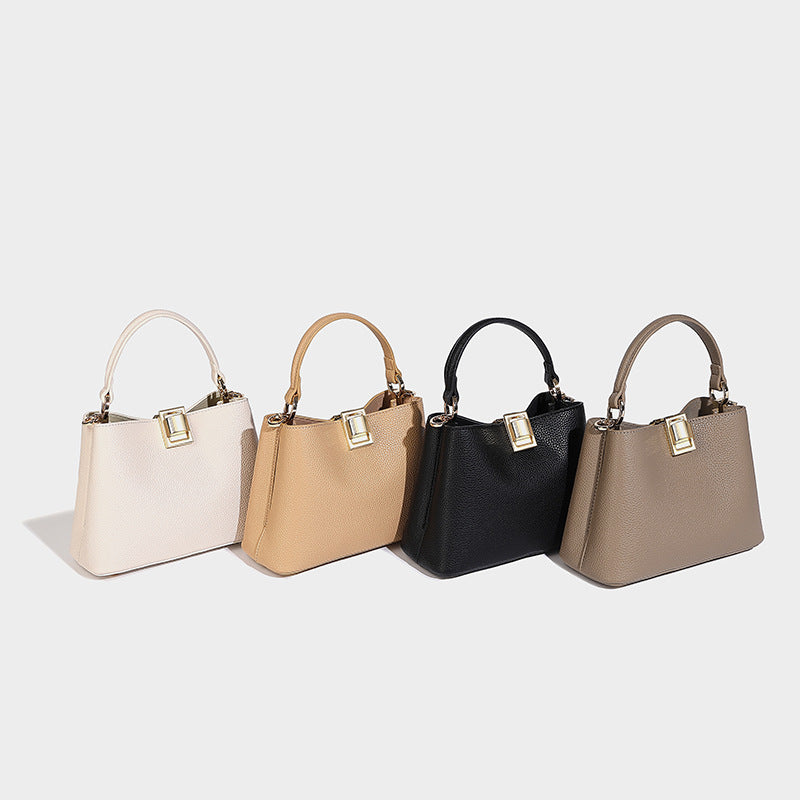 Women's Fashion Color Contrast Simple Lady Bags