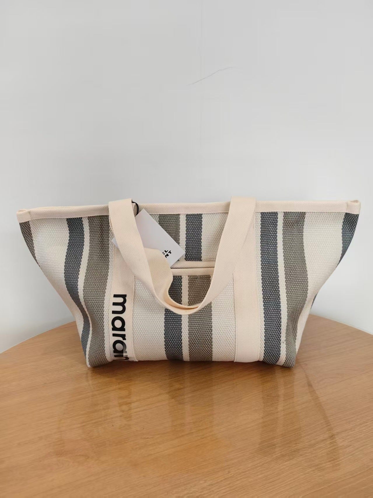 Creative Stylish Classic Woolen Woven Shopping Tote Bags