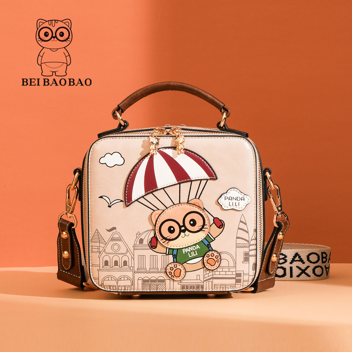 Attractive Women's Western Style Box Portable Crossbody Bags