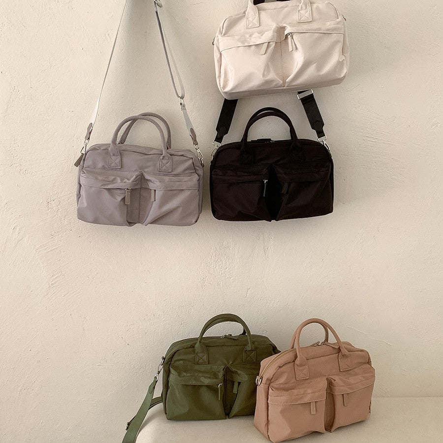 Women's Nylon Simple Large Capacity Commuter Crossbody Bags