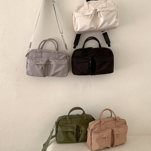 Women's Nylon Simple Large Capacity Commuter Crossbody Bags