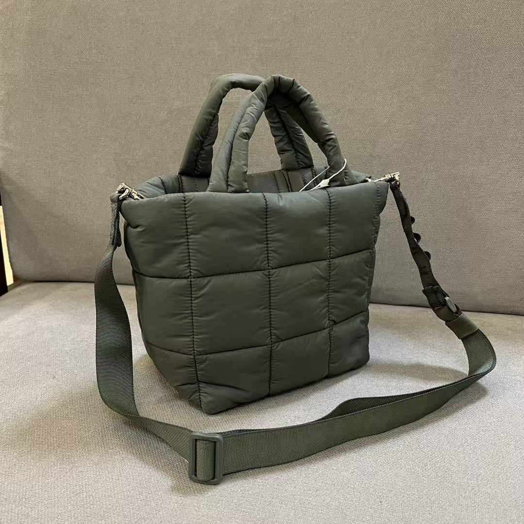 Women's Brushed Winter Standard Teddy Plush Portable Crossbody Bags