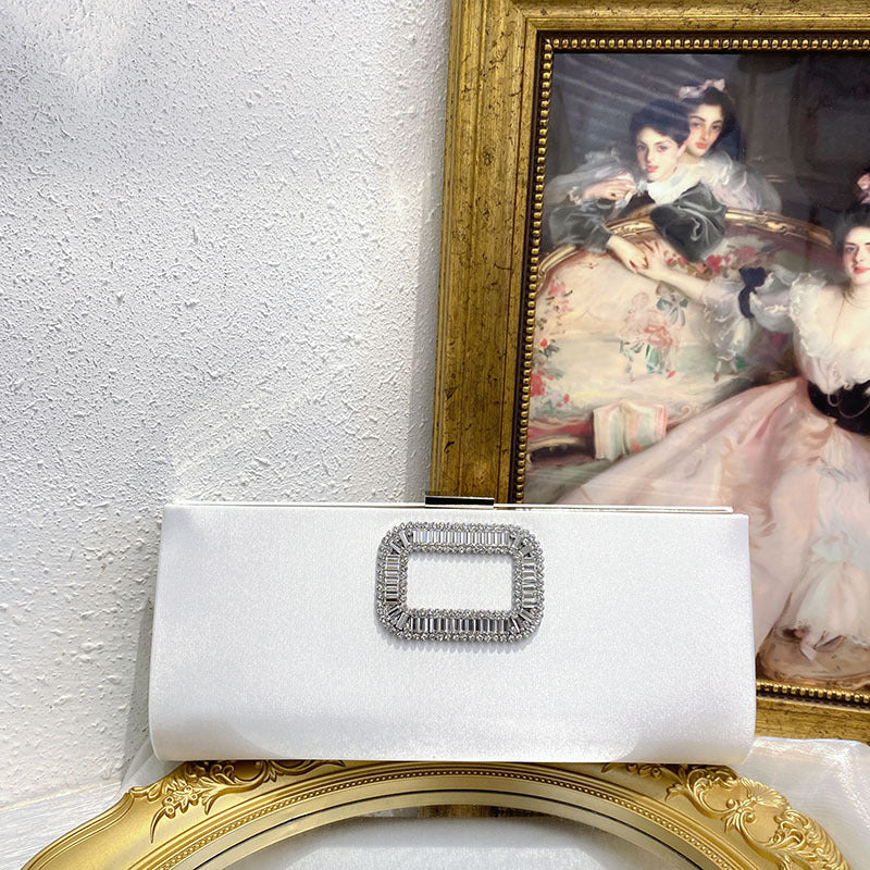 Women's Fashion Elegant Graceful Simple Rhinestone Dinner Crossbody Bags