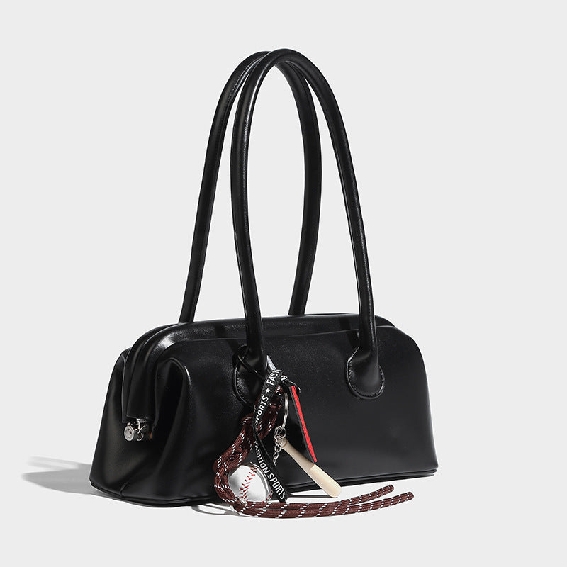 Design Fashionable Versatile Large Capacity Solid Shoulder Bags