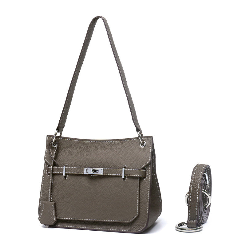 Women's Leather Gypsy Large Capacity Cowhide Unisex Crossbody Bags
