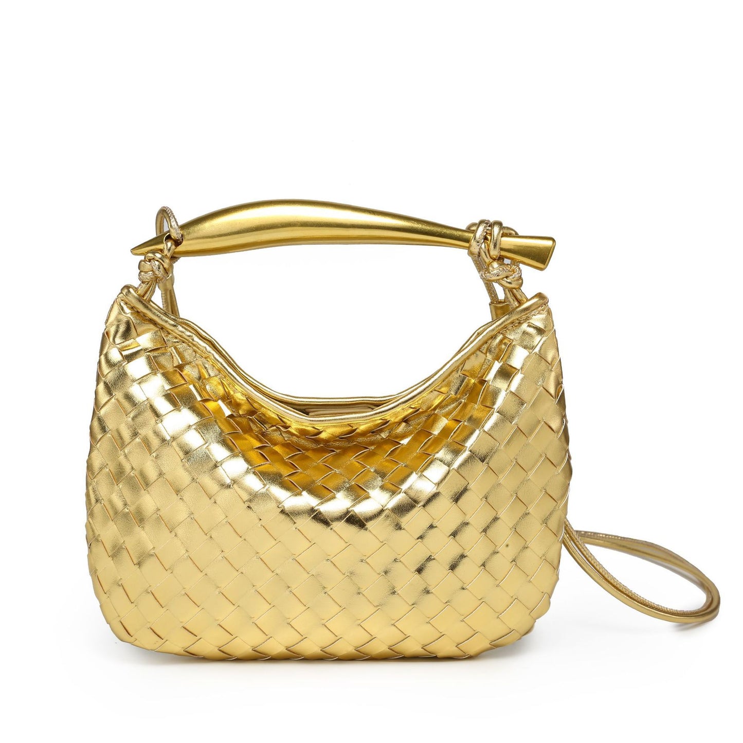 Charming Pretty Woven Sardine Hand Dumpling Crossbody Bags