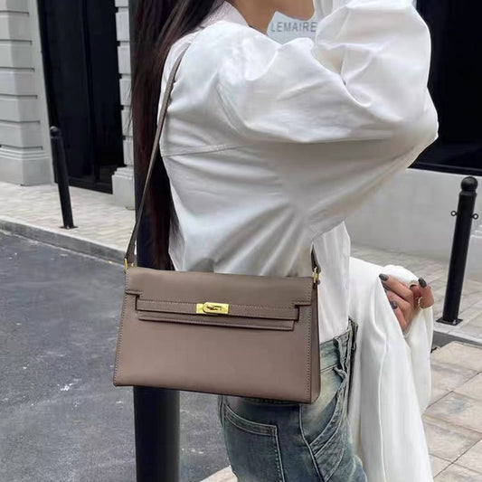Women's Commuter Kelly Fashion Elephant Gray Flap Crossbody Bags