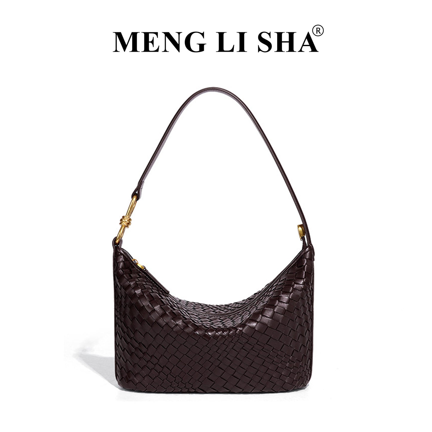 Women's Niche High-grade Hand-woven Lunch Box Fashion Shoulder Bags
