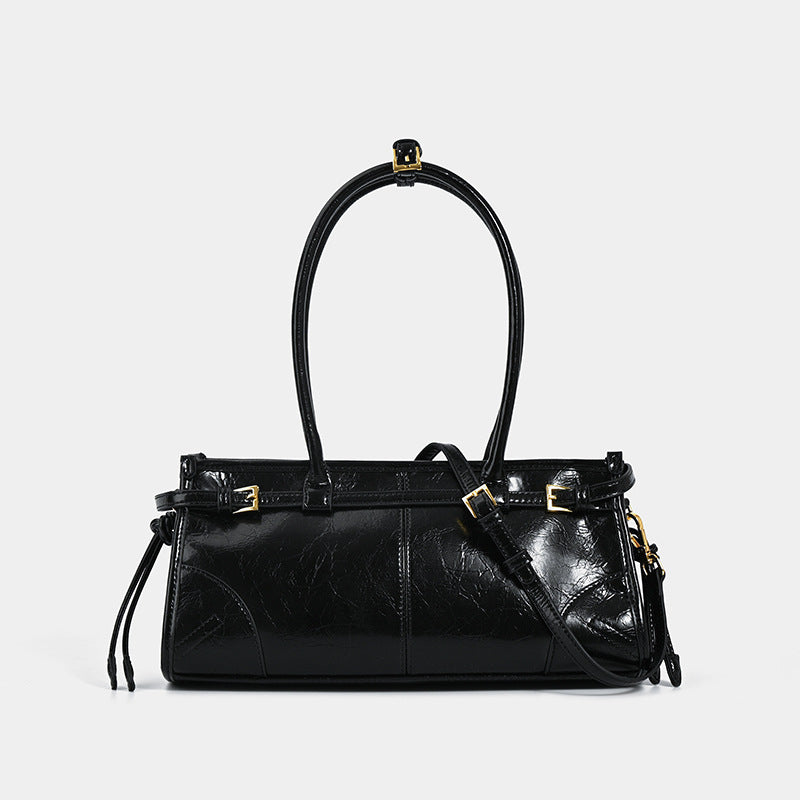 Women's Retro Fashion Baguette Underarm Commuter Large Shoulder Bags