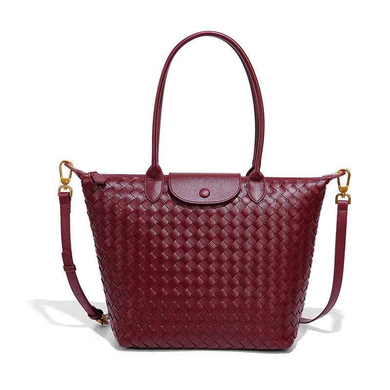 Fashion Dumpling Hand-woven Large Capacity Portable Bags