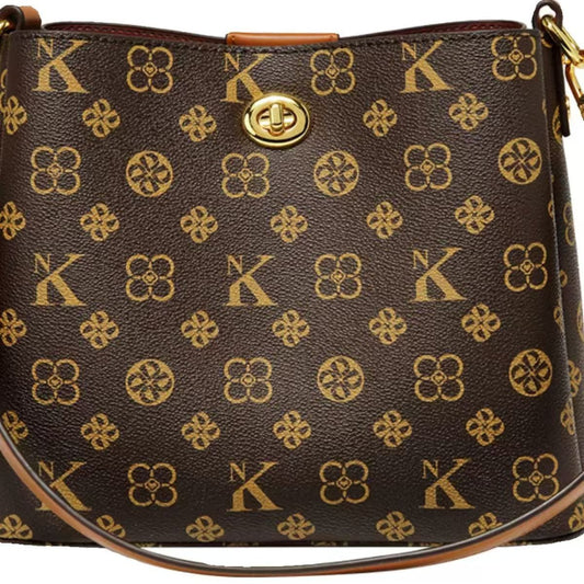Women's High-grade Printed Letter Commuter Portable Handbags