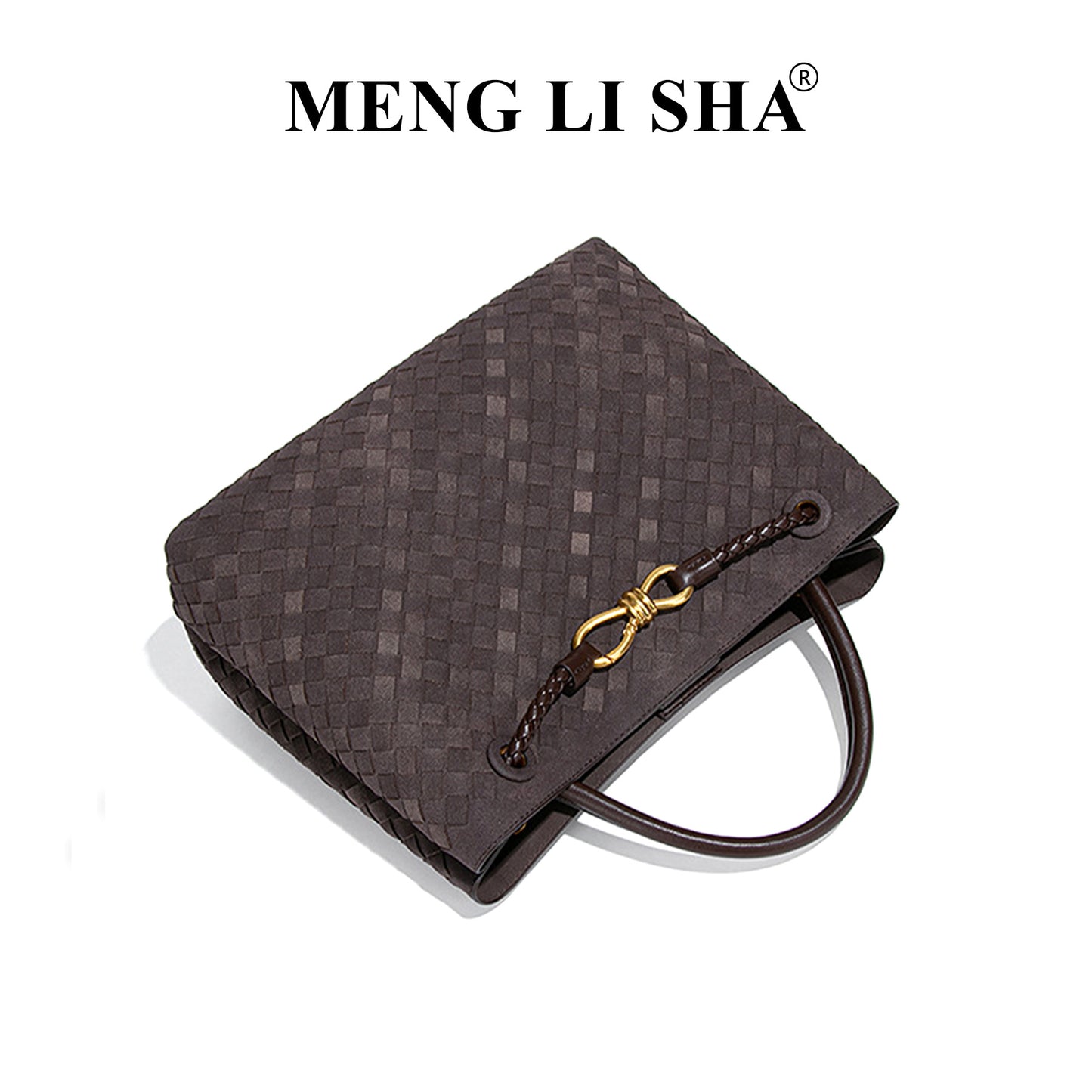 Women's Hand-woven Commuter Large Capacity Portable Handbags