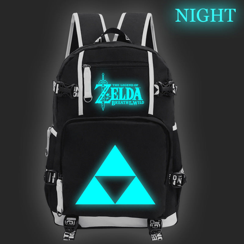 Slouchy Legend Of Zelda Peripheral Printed Bags