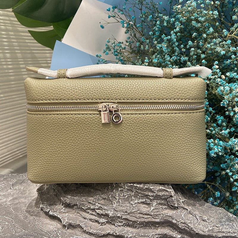 Women's Strictly Selected Lunch Box Genuine Leather Crossbody Bags