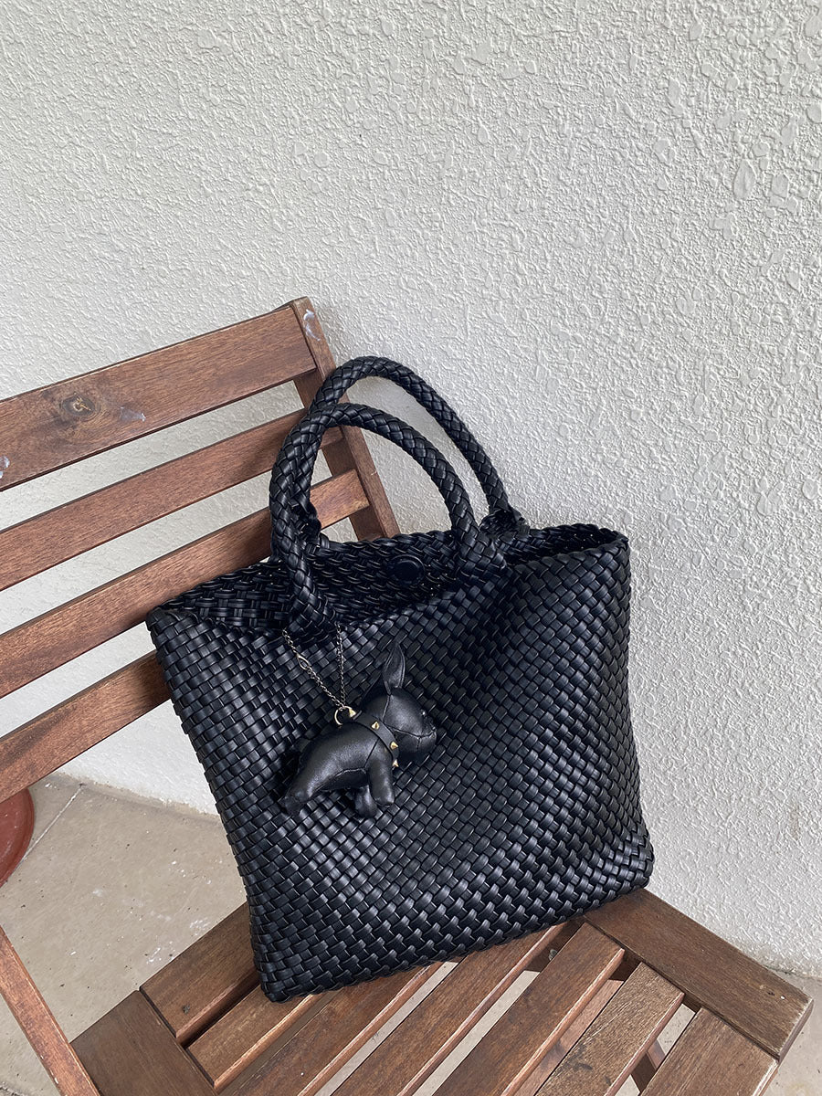 Women's High-grade Hand-woven Large Capacity Fashion Commuter Shoulder Bags