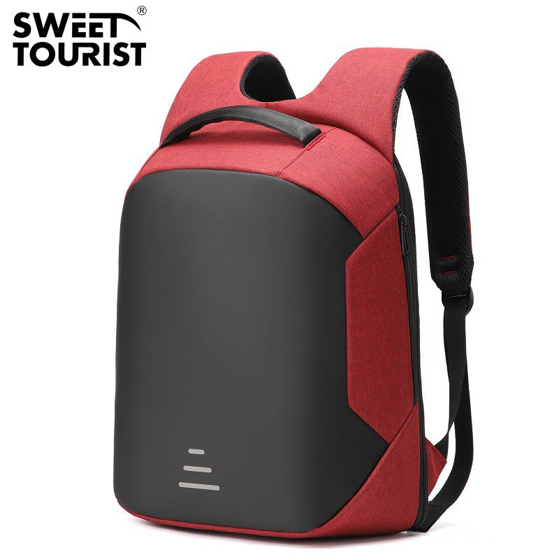 Men's Creative Three-dimensional Computer College Rechargeable Backpacks
