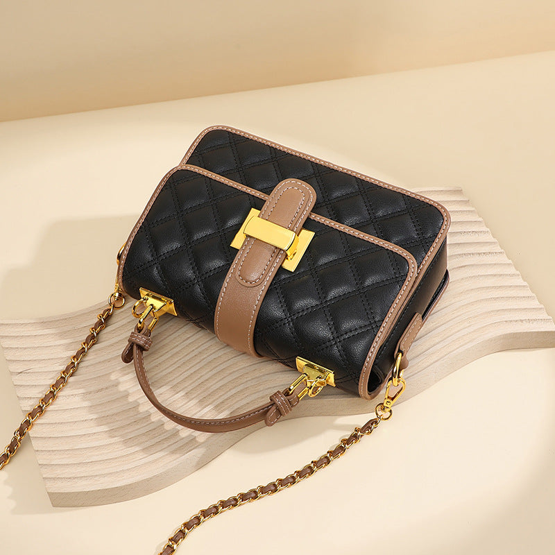 Women's Popular Chain High-grade Light Luxury Genuine Crossbody Bags