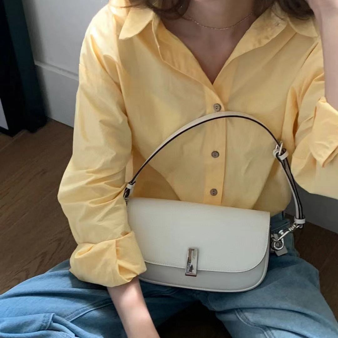 Comfortable Graceful Original Single Underarm Baguette Crossbody Bags