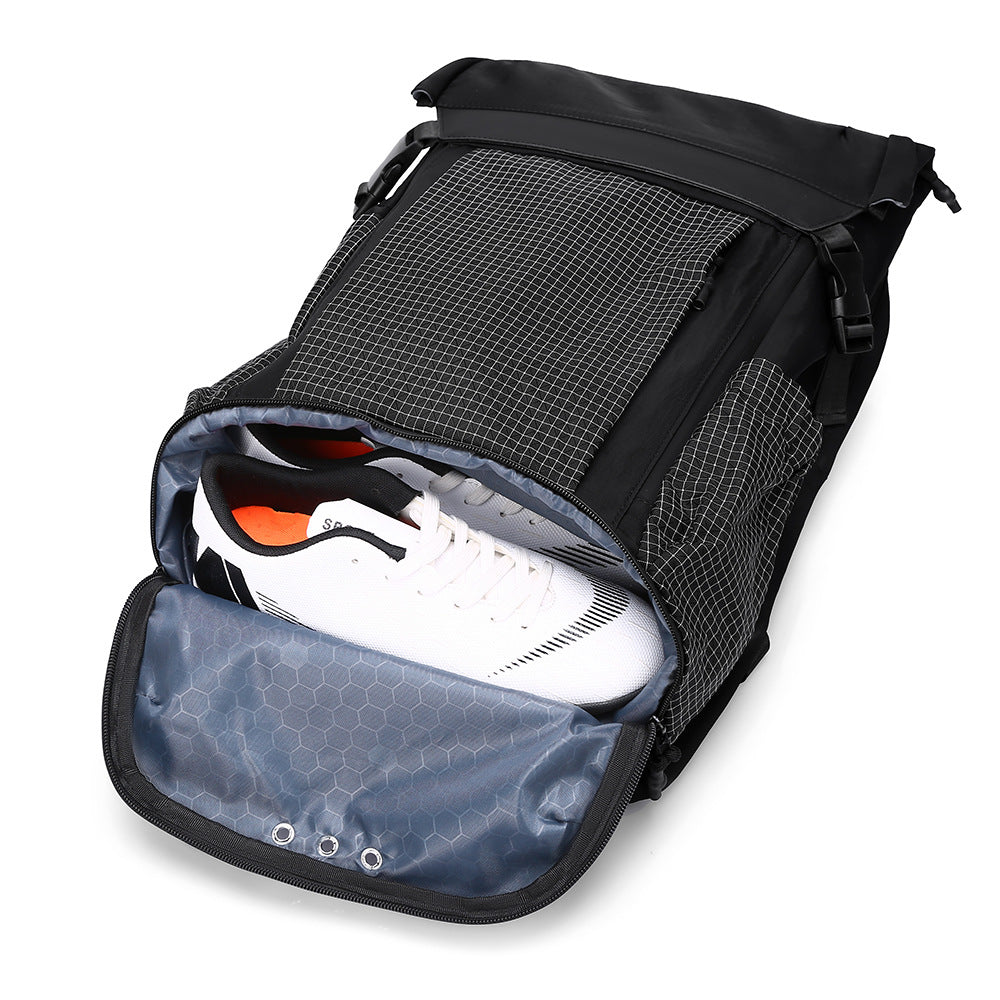 Women's & Men's & Sense With Shoe Compartments Large Capacity Commuter Backpacks