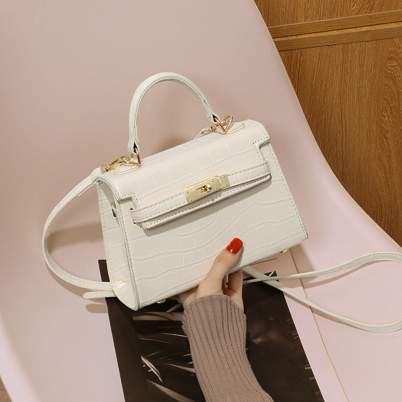 Women's High-grade Summer Fashion Design Portable Genuine Handbags