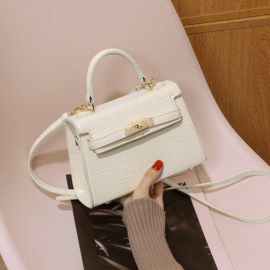 Women's High-grade Summer Fashion Design Portable Genuine Handbags