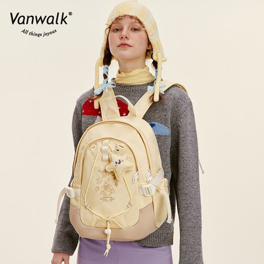Garden Cute Preppy Style College Female Backpacks