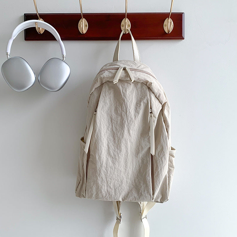 Nylon Large Capacity Lightweight Artistic Simple Backpacks