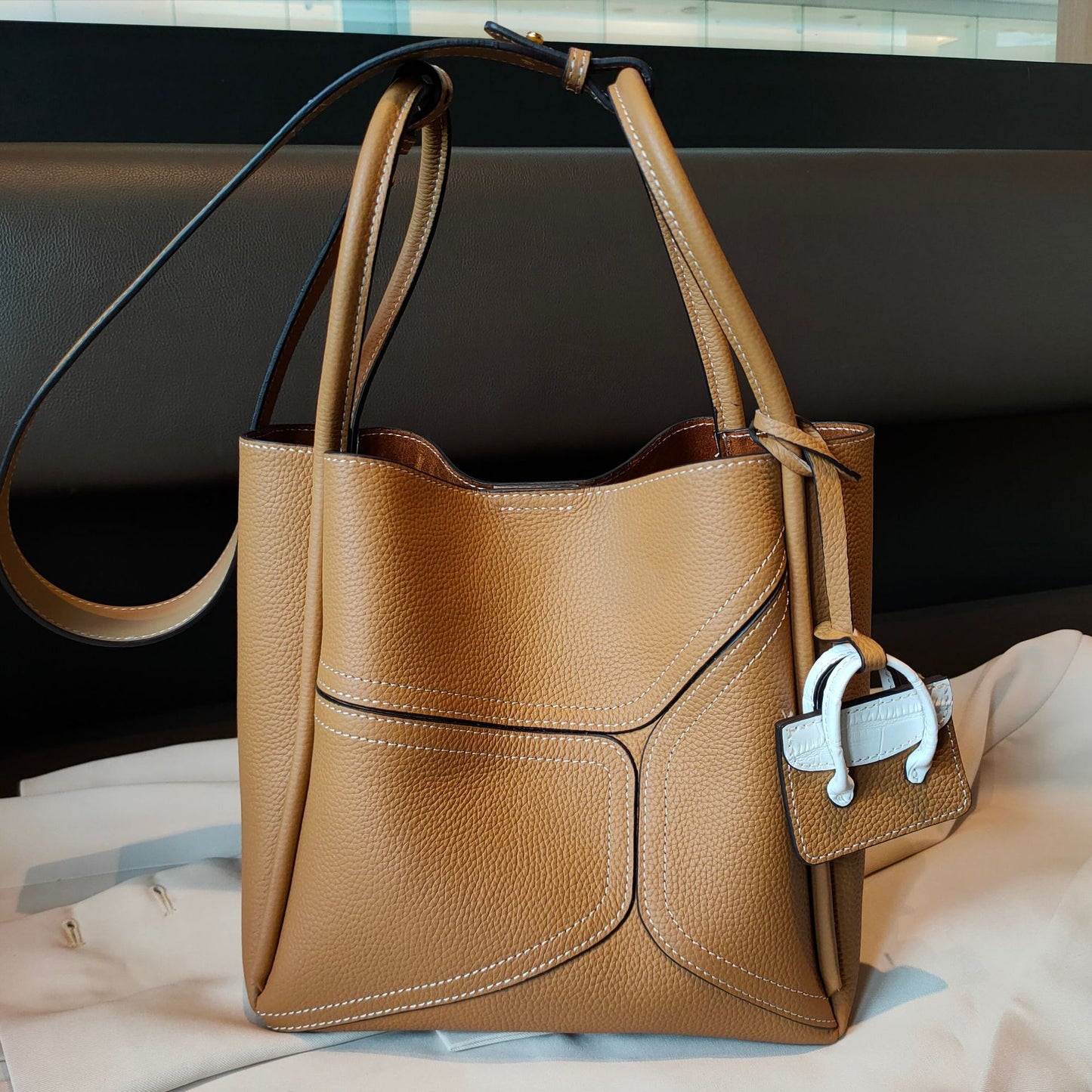 Underarm Leather Large Capacity Totes First Shoulder Bags