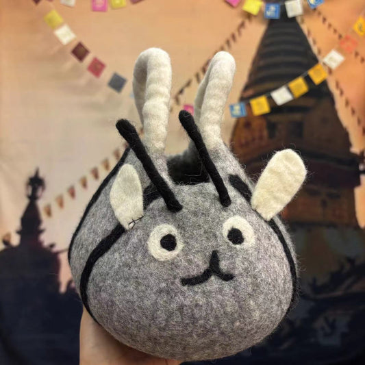 Felt Handmade Poked Cute Funny Cartoon Little Bee Bags