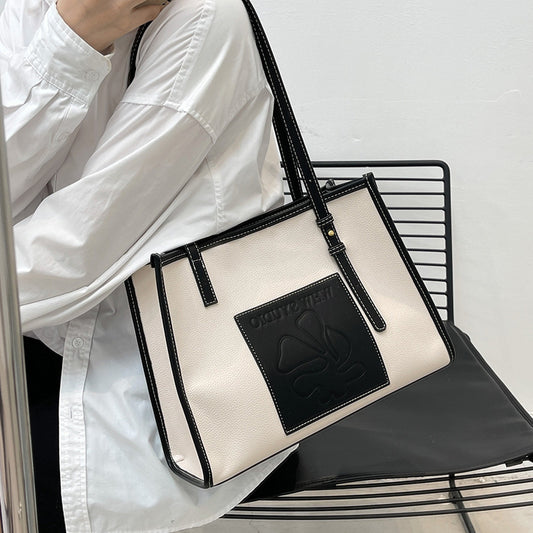 Women's Cowhide Big Genuine Leather Large Capacity Shoulder Bags