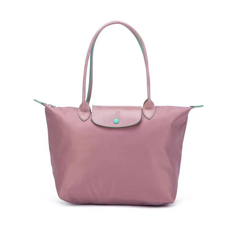 High Version Dragon Inlaid Nylon Dumpling Embroidery Shoulder Bags