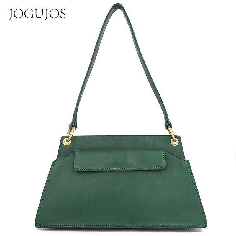 Women's Underarm Commute Leisure Fashion Genuine Leather Shoulder Bags