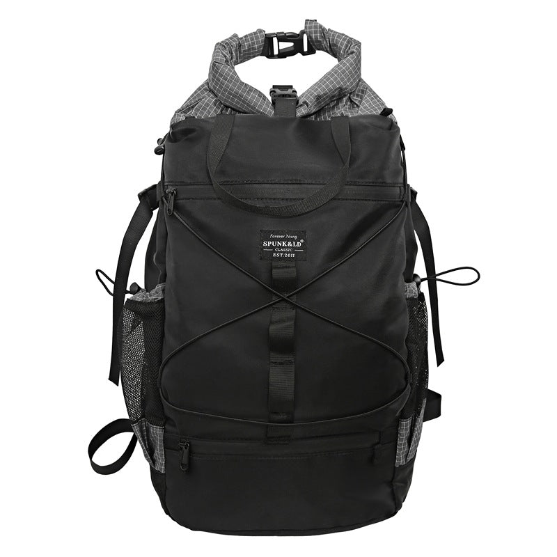 Stylish Trendy Mechanical Style Personality Versatile Backpacks