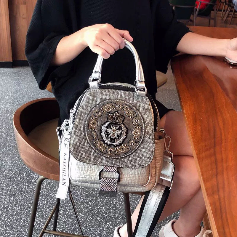 Women's Large Capacity Solid Color Fashion Simple Crossbody Bags