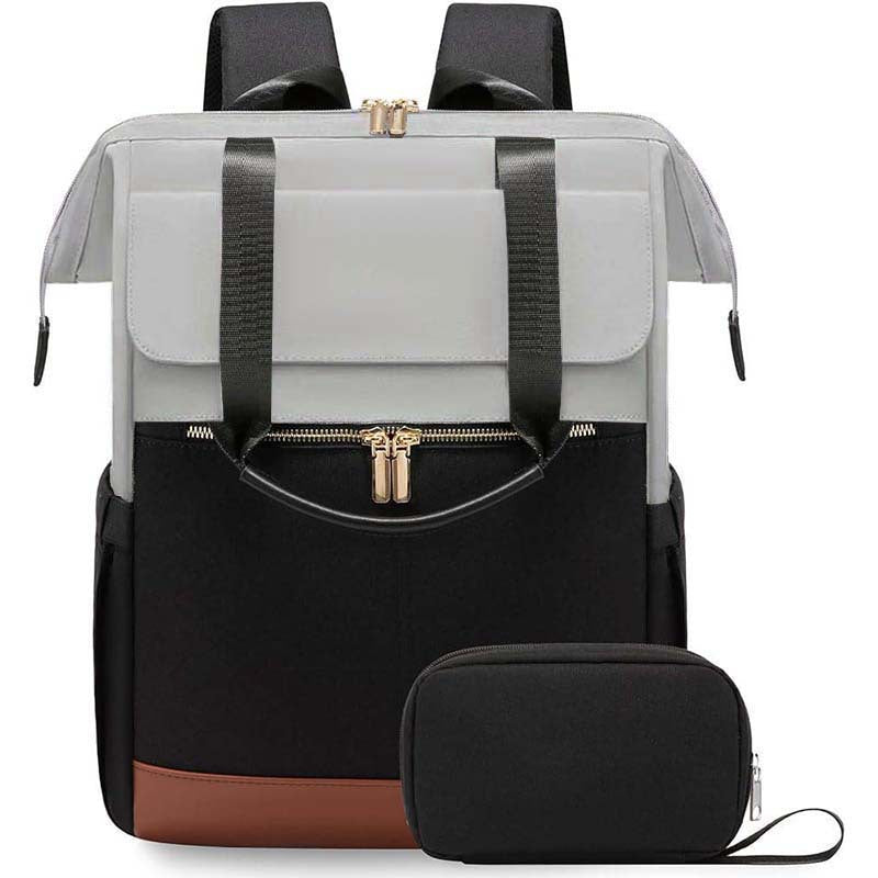 Classy Contrast Color Minimalist Large Capacity Backpacks