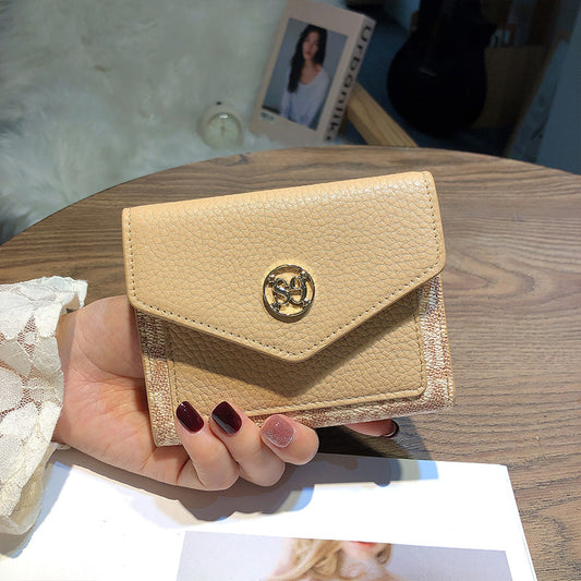 Women's Short Genuine Leather Compact One Simple Ladies Wallets