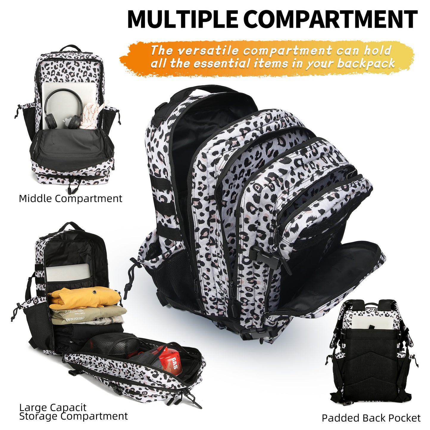 Women's & Men's & Waterproof Lightweight Backpacks