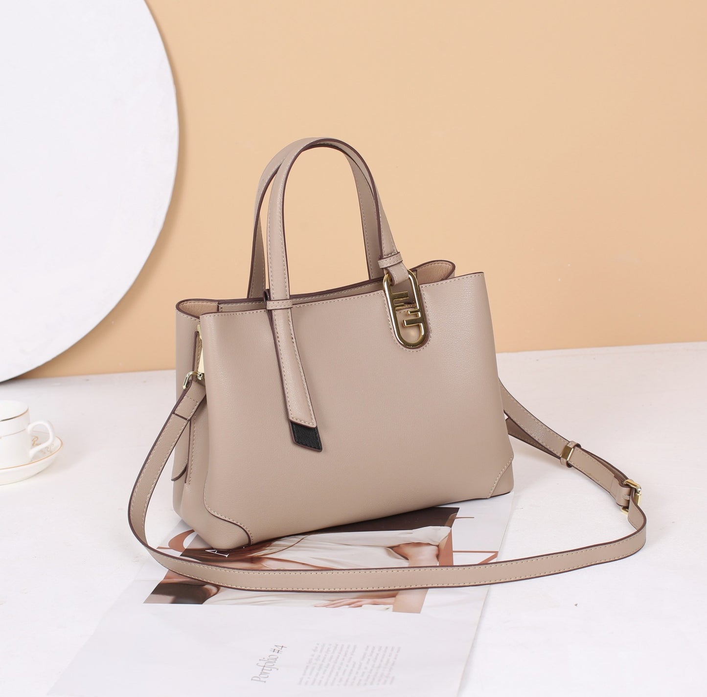 Women's Genuine Leather Fashion Elegant Mom Gift Crossbody Bags
