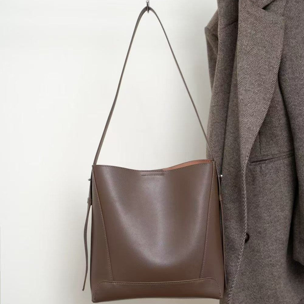 Creative Women's Capacity Lightweight Leather Commuter Crossbody Bags