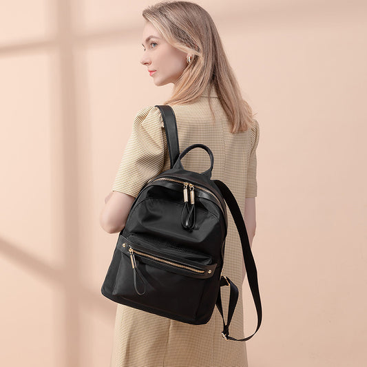 Oxford Cloth Female Fashion College Simple Backpacks