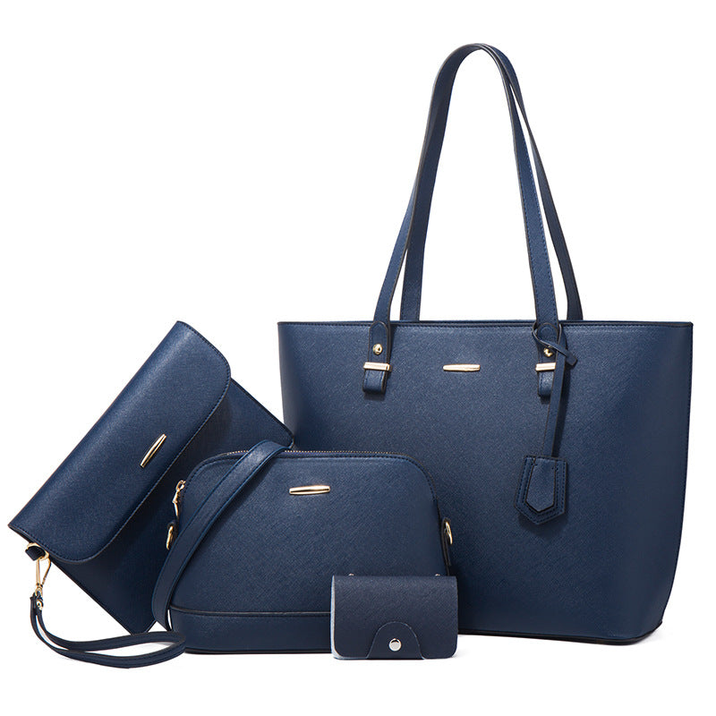 Women's Trendy Retro Large Capacity Fashion Set Shoulder Bags